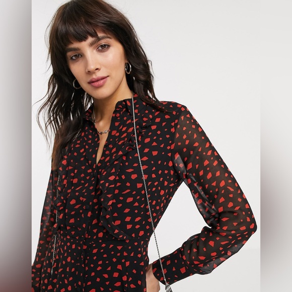 Topshop Ruffle Dress - Picture 8 of 8